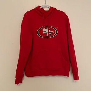 49ers pullover hoodie